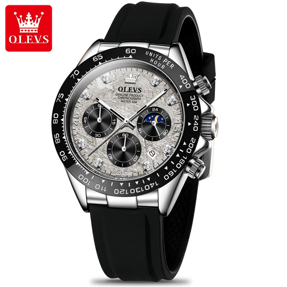 OLEVS 2875 Kuvars İzle Erkekle - Luxury Watch Maker incelemesi ve fiyatı