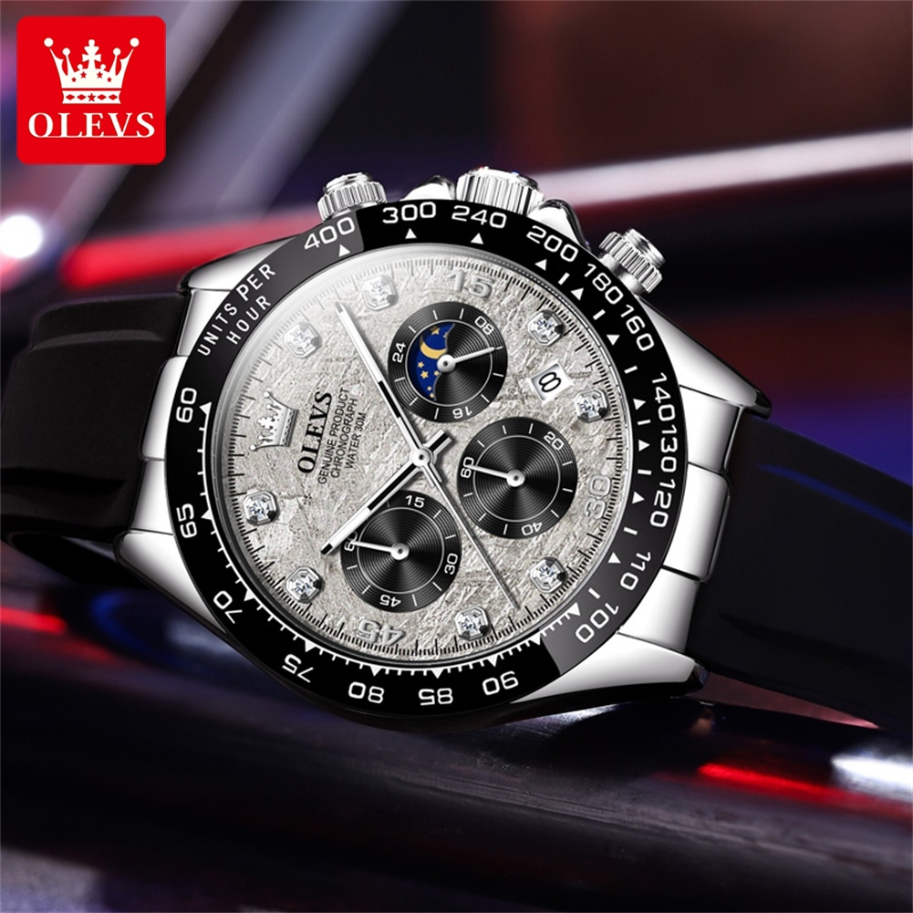 OLEVS 2875 Kuvars İzle Erkekle - Luxury Watch Maker incelemesi ve fiyatı