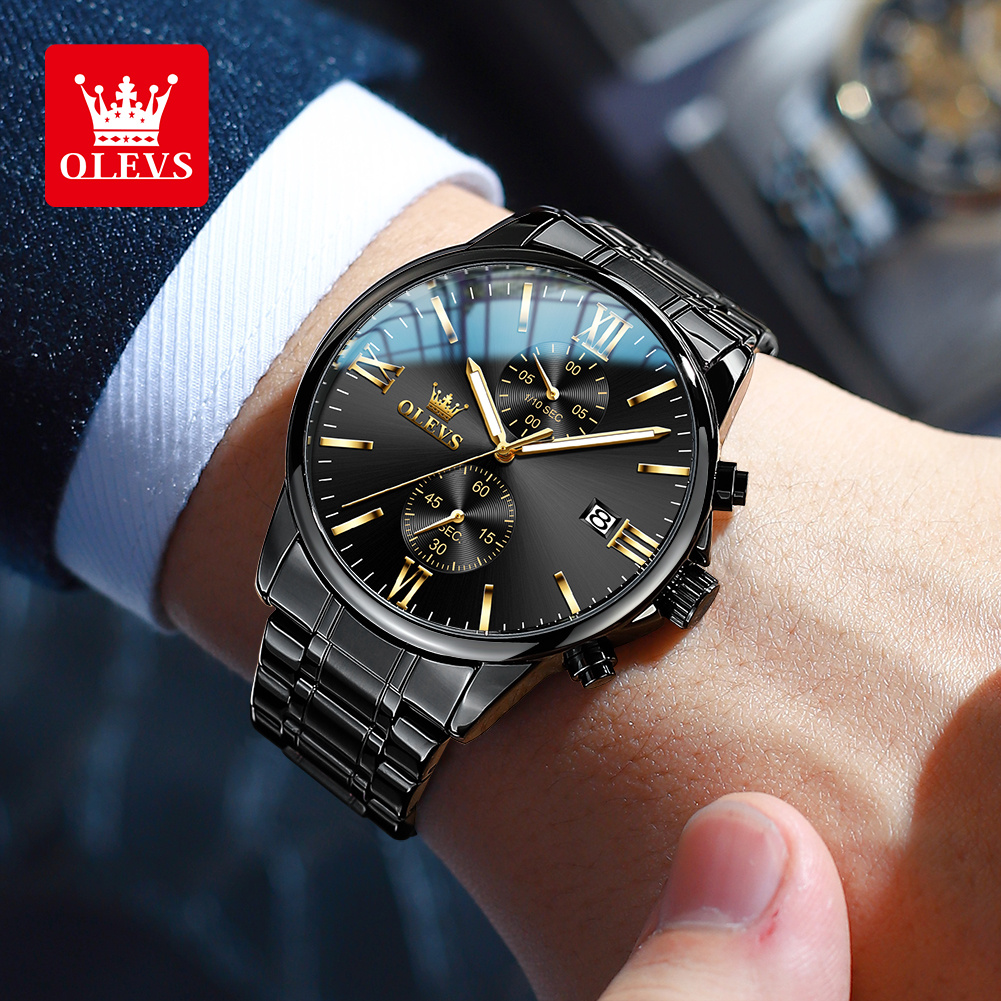 OLEVS 2886 Klasik Siyah Kuvars - Luxury Watch Maker incelemesi ve fiyatı