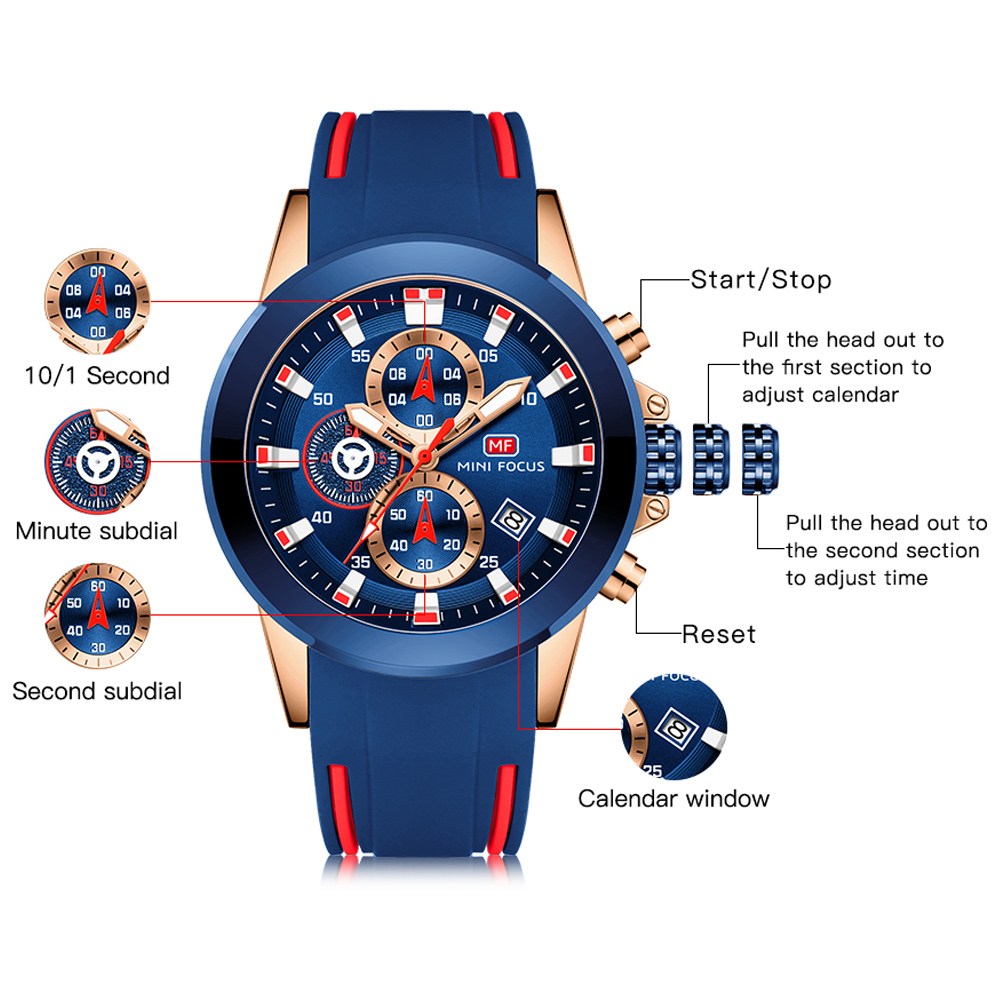 MINI odak Mens saatler en lüks - Luxury Watch Maker incelemesi ve fiyatı