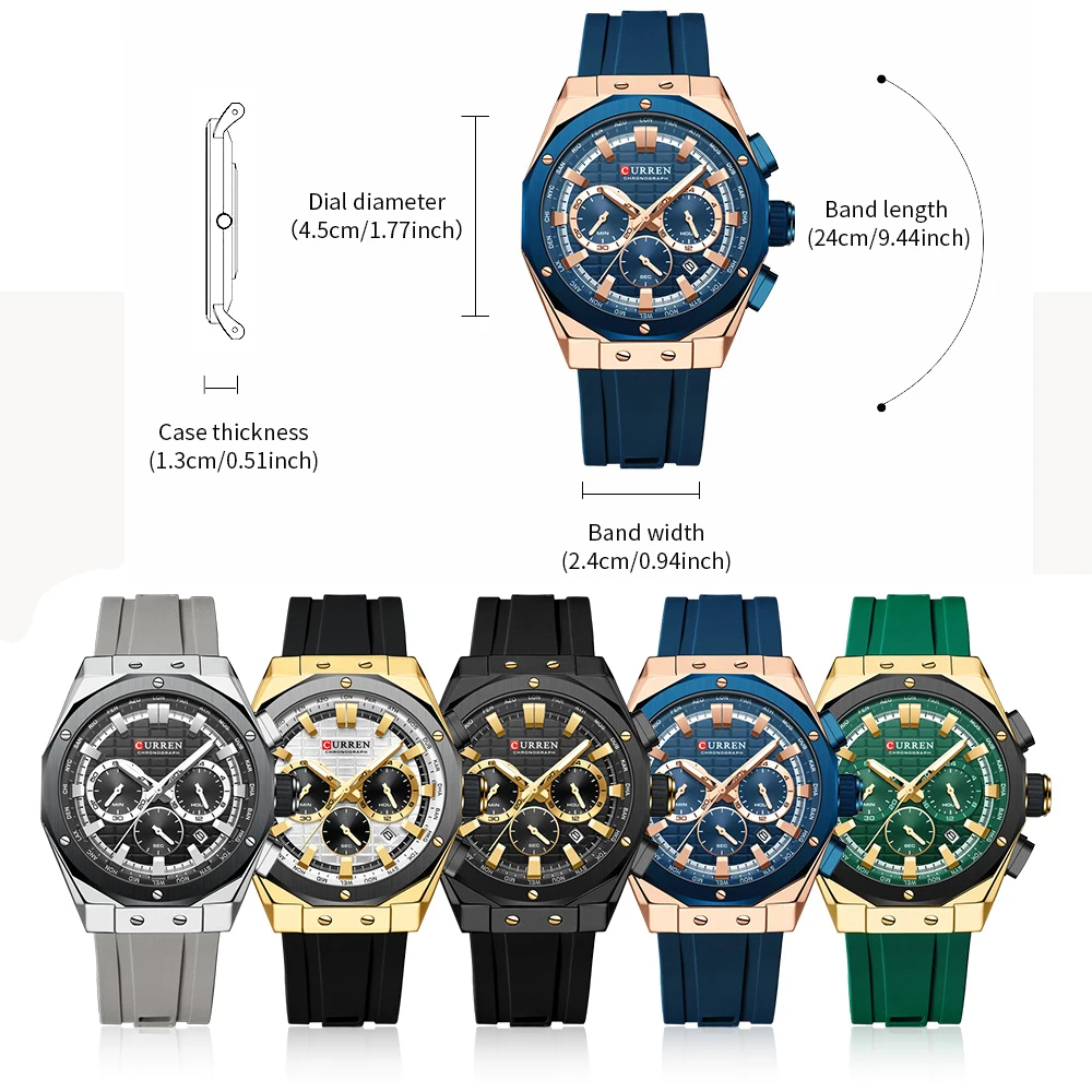 CURREN lüks marka yüksek kalit - Luxury Watch Maker incelemesi ve fiyatı