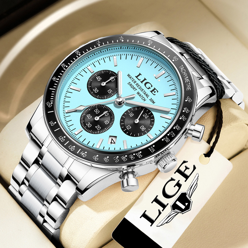 LIGE Üst Marka Lüks Yeni Erkek - Luxury Watch Top 10 incelemesi ve fiyatı
